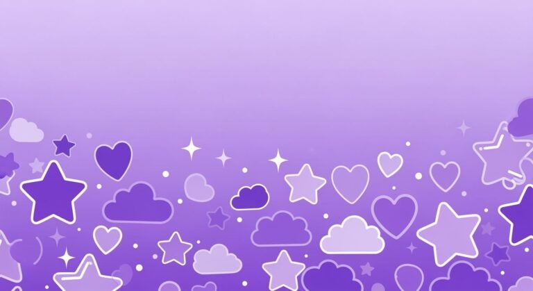 Purple cute background image 2