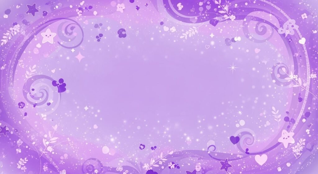 Purple cute background image 3