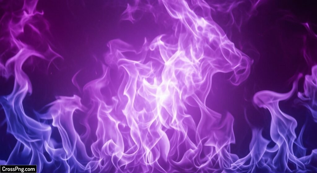 Purple fire background image