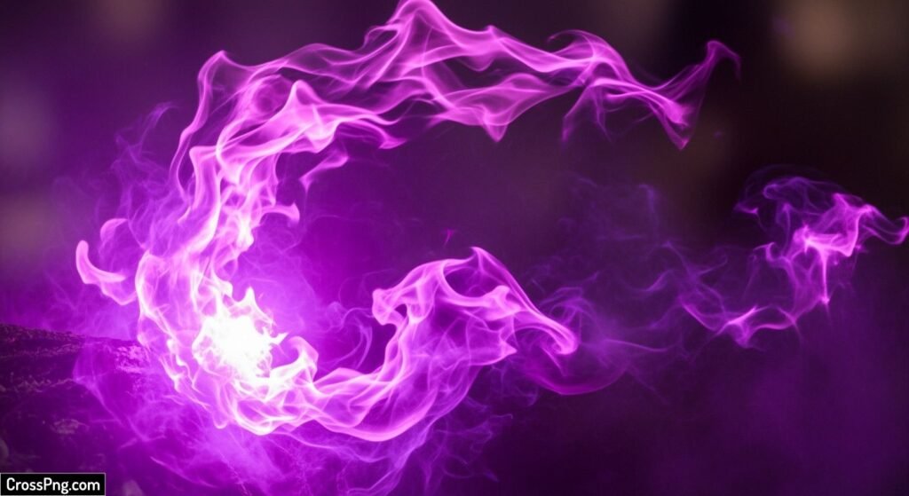 Purple fire background image 2