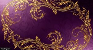 Purple gold background image