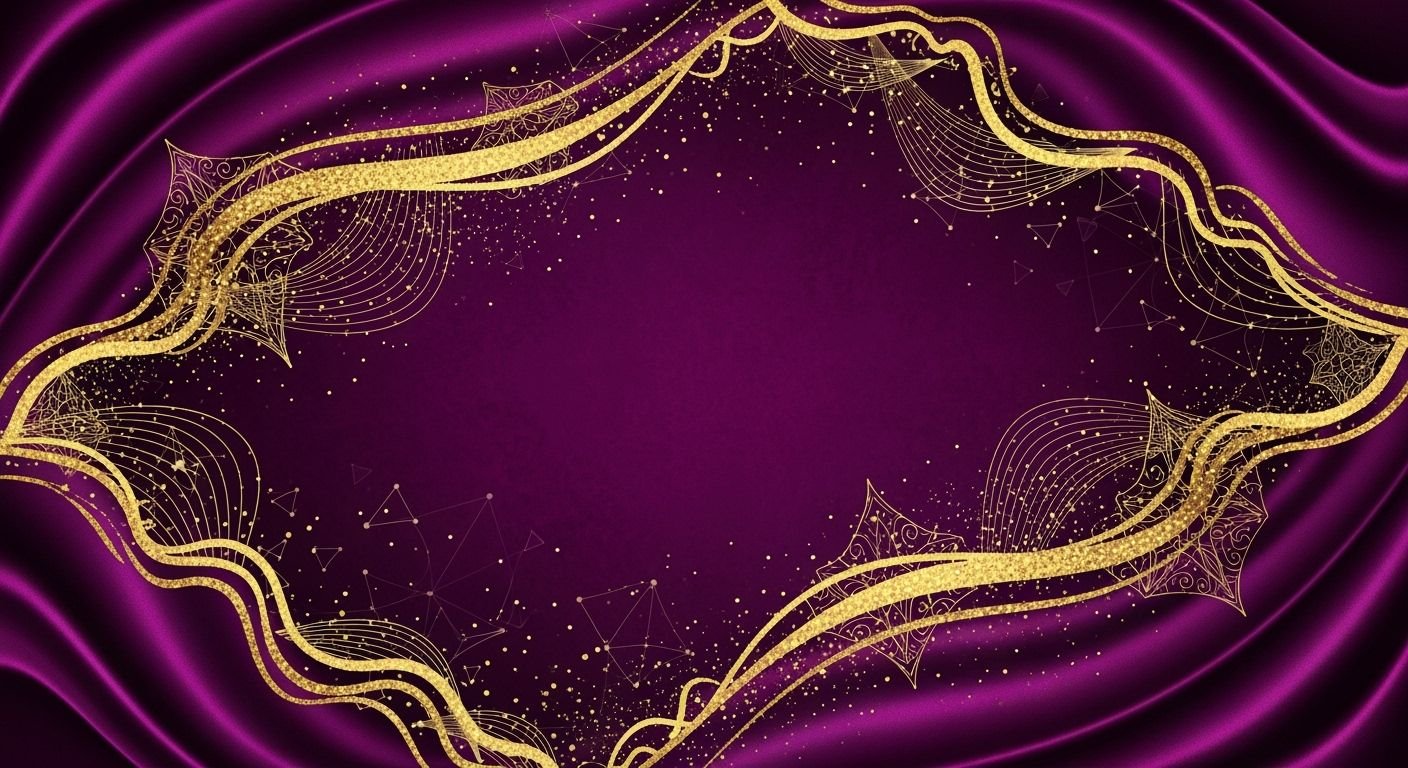 Purple gold background image 2