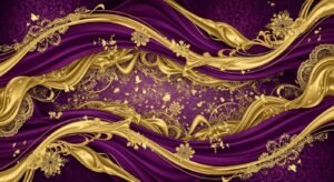Purple gold background image 4