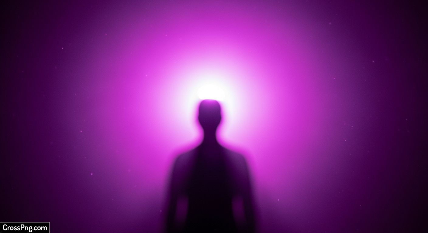 Purple light background image