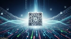 Qr code background image