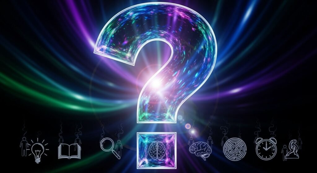 Question mark background image