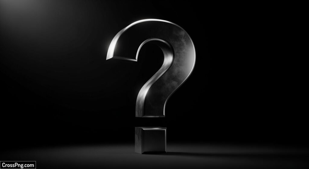 Question mark black background image 2