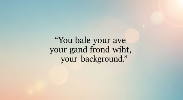 Quote background image