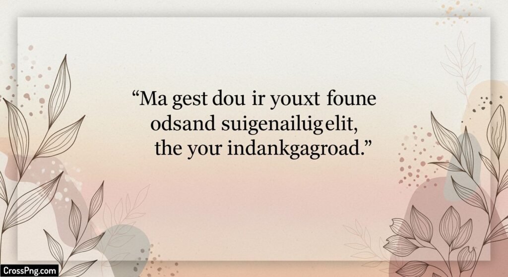 Quote writing background image