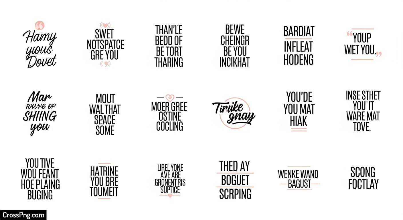 Quotes in white background image