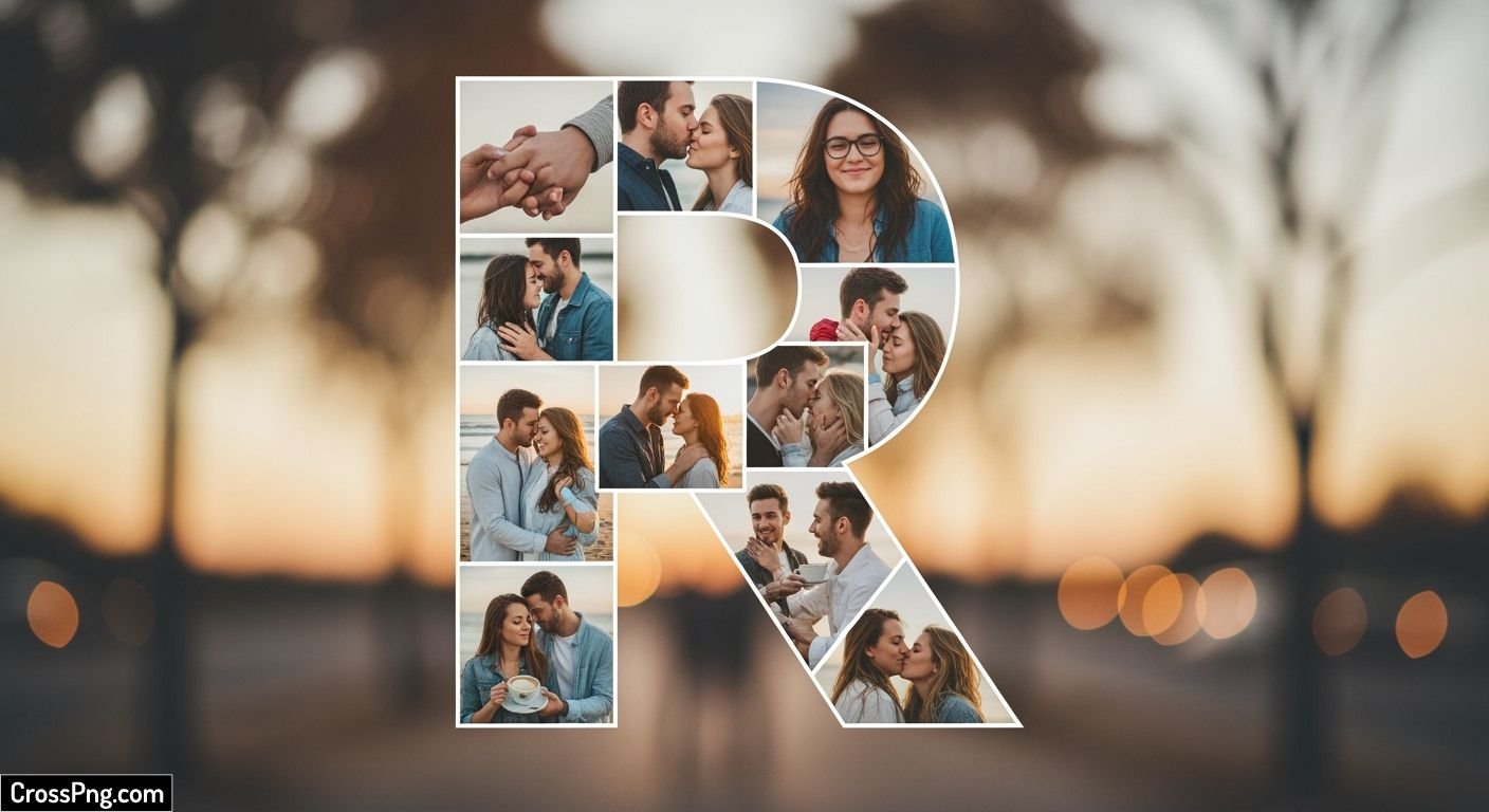 R love photo wallpaper image