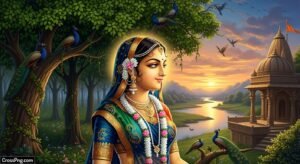 Radha background image