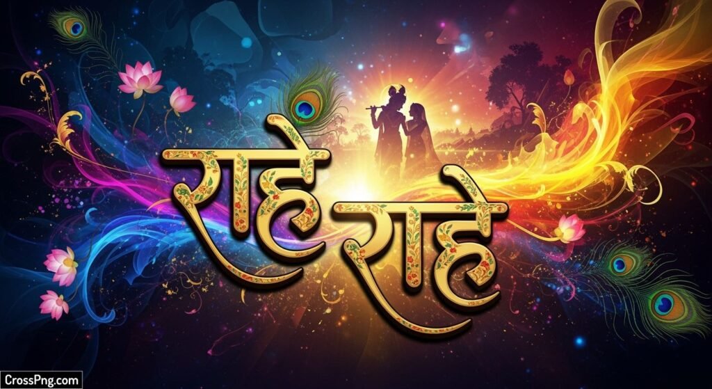 Radhe radhe background image 2