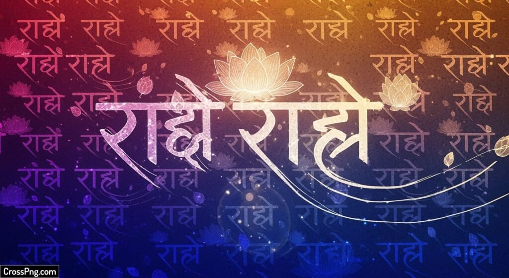 Radhe radhe background image 3