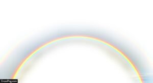 Rainbow white background image
