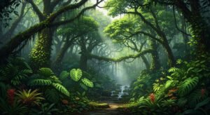 Rainforest background image 2