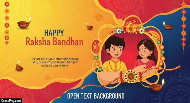 Raksha bandhan banner background image