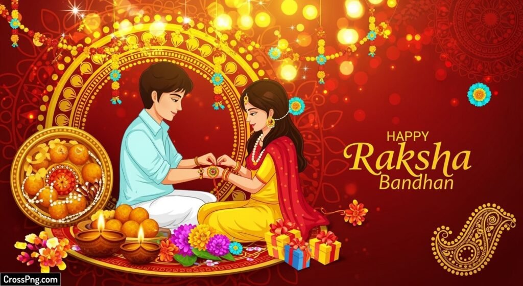 Raksha bandhan poster background image 3
