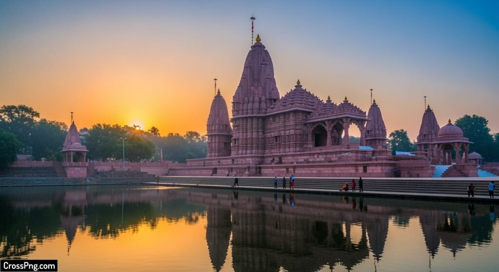 Ram mandir background image