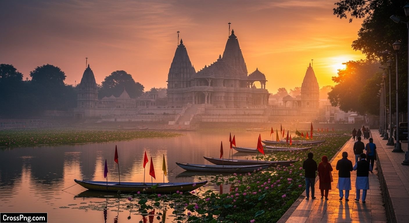 Ram mandir background image 3
