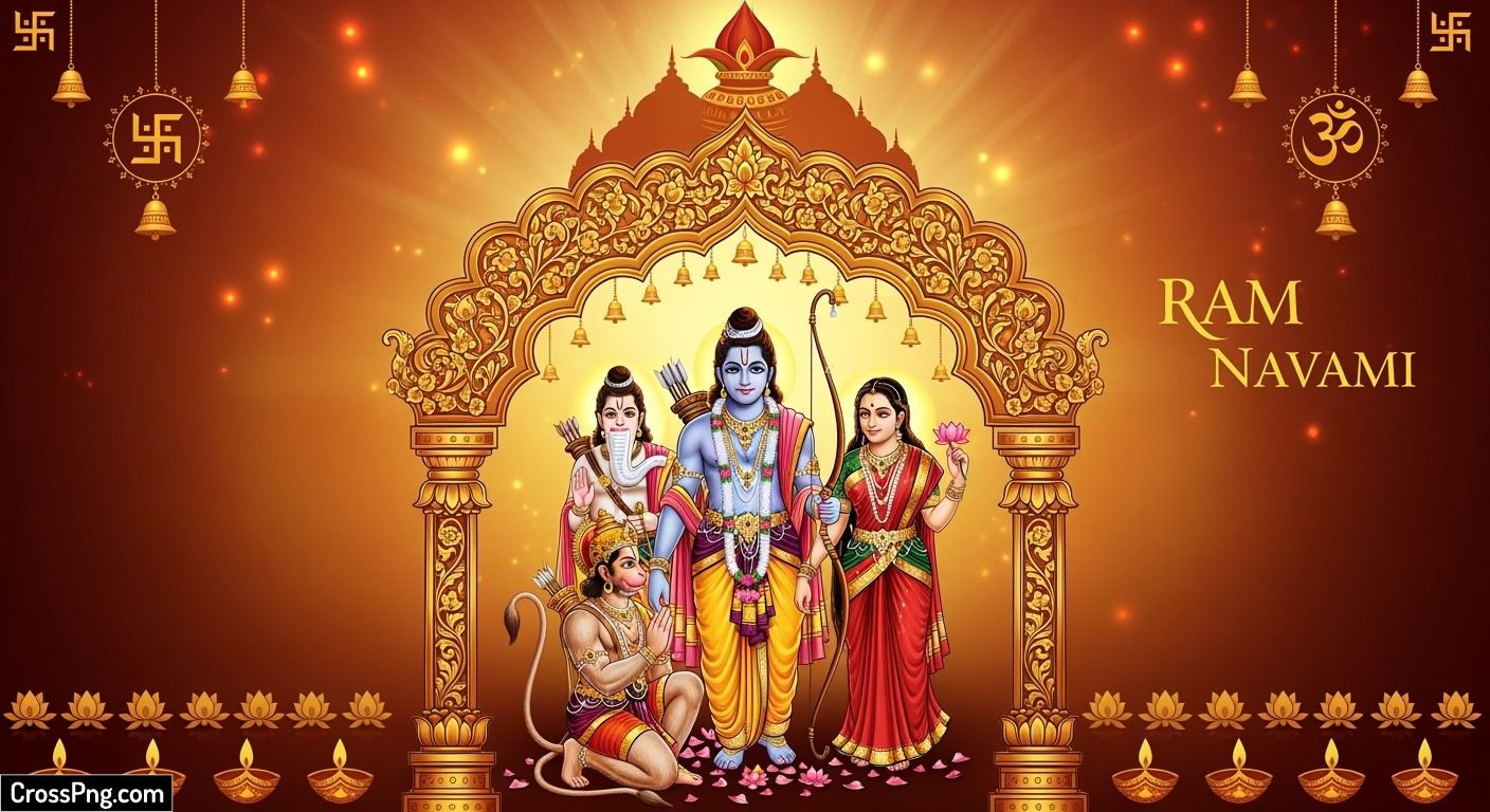 Ram navami background image 3