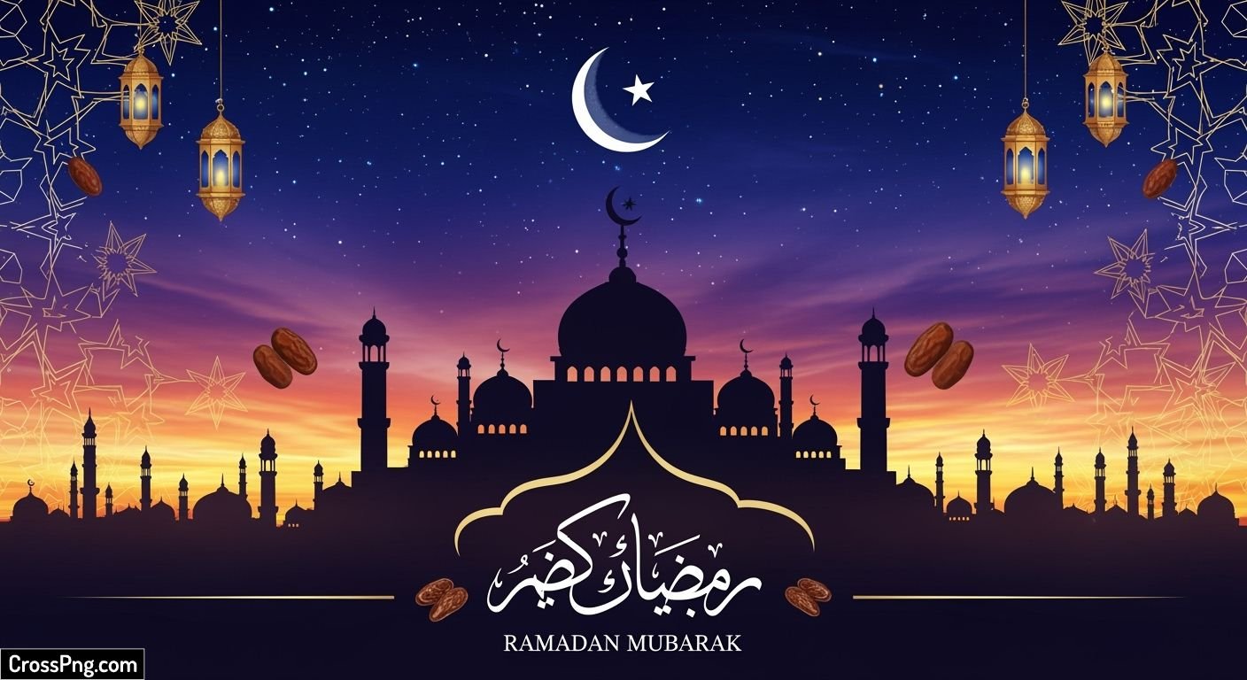 Ramadan poster background image