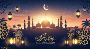 Ramadan poster background image