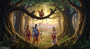 Ramayan background image