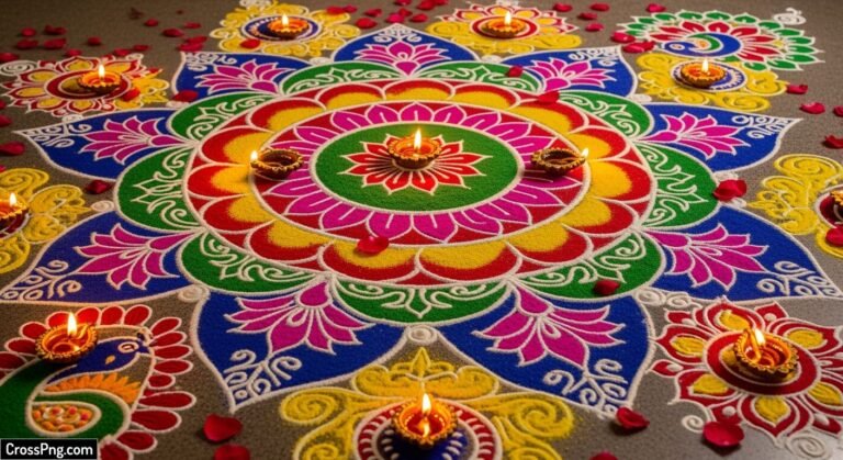 Rangoli background image