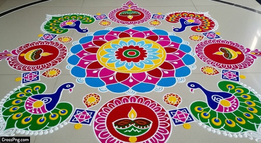 Rangoli background image 2