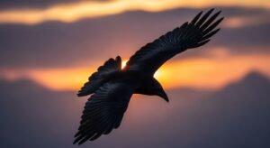 Raven background image