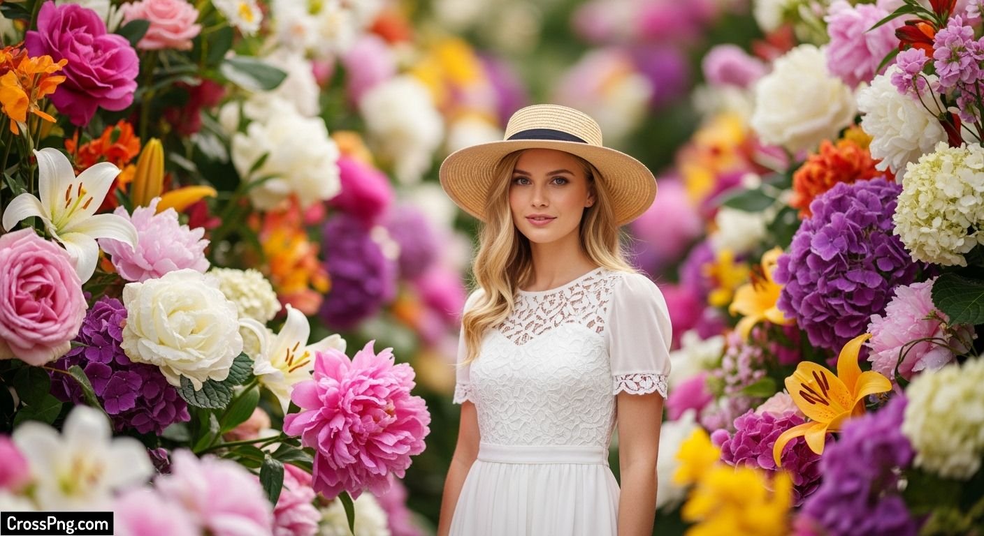 Real flower background image 3