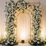 Reception background decoration image