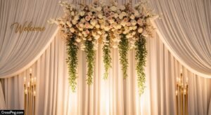 Reception background decoration image 3