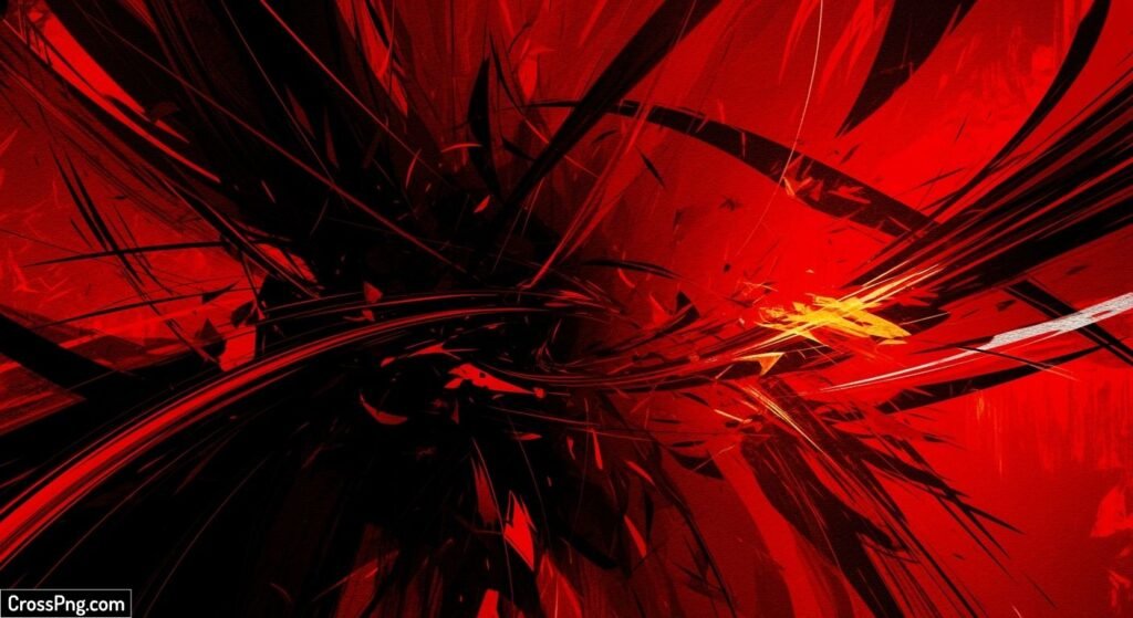 Red and black abstract background image 2