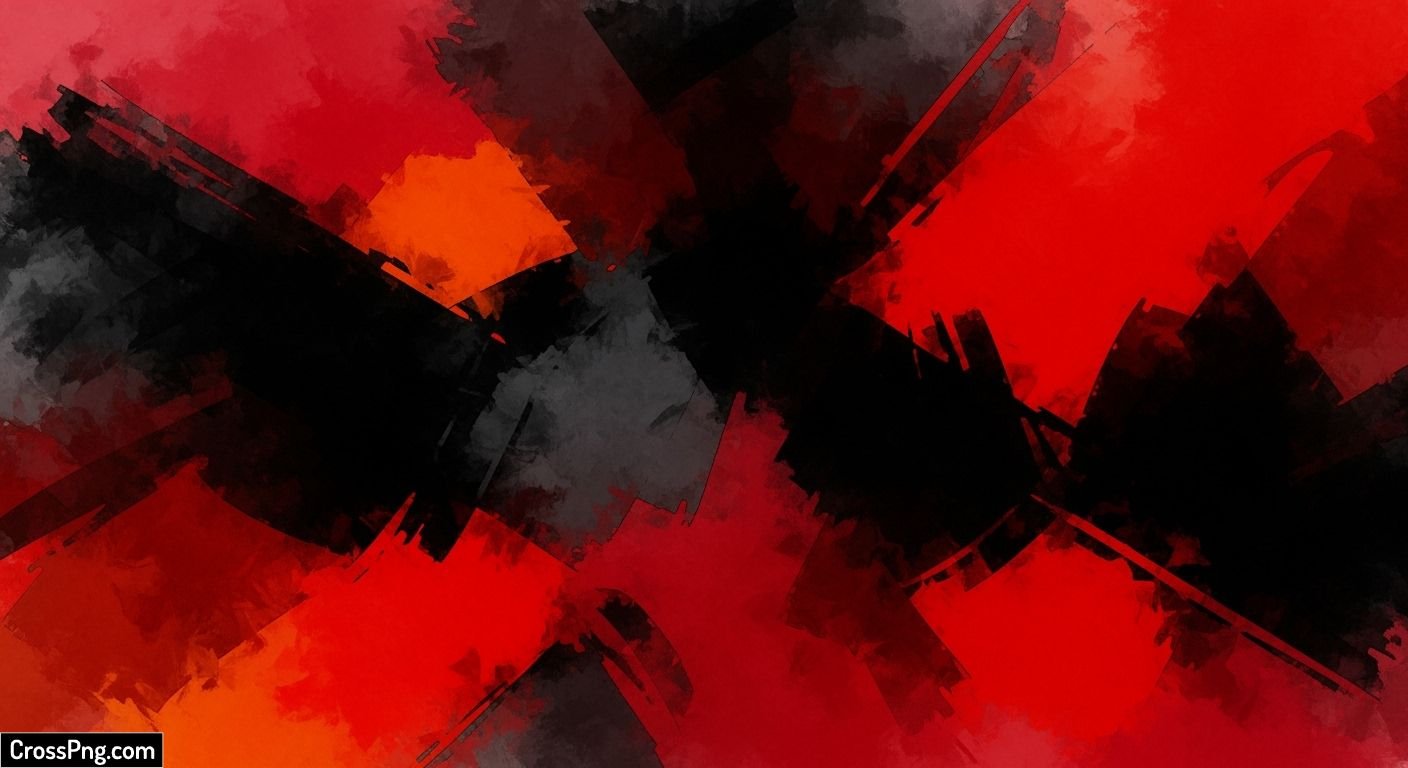 Red and black abstract background image