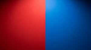 Red and blue background image
