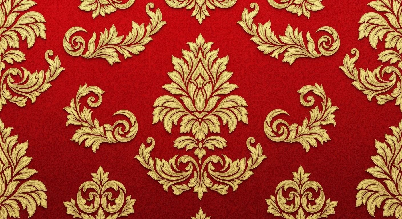 Red and gold background image 2