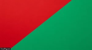Red and green background image