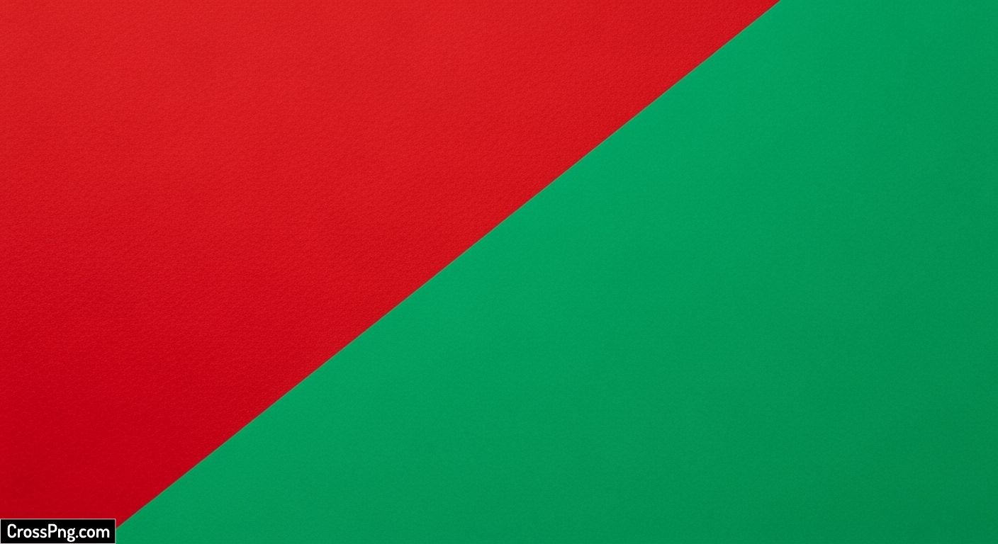 Red and green background image