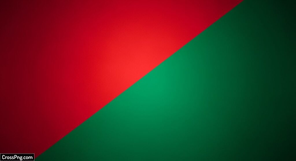 Red and green background image 2