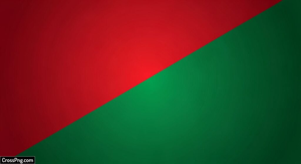 Red and green background image 3