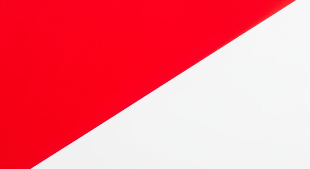 Red and white background image