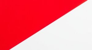 Red and white background image