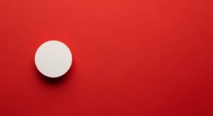 Red background aesthetic image 3