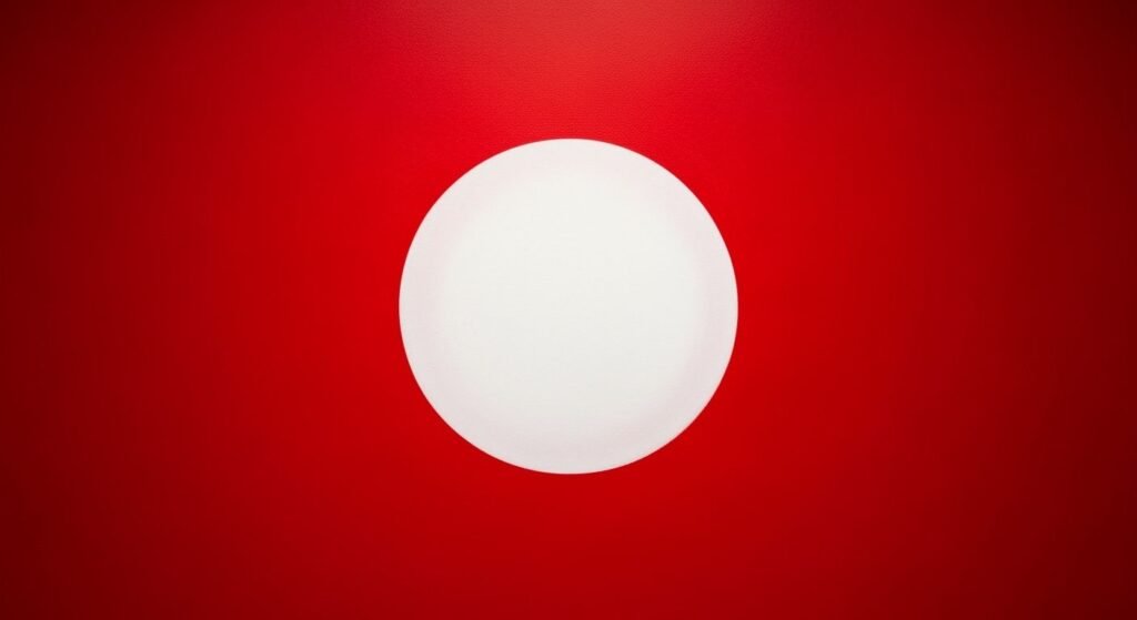 Red background white image 2