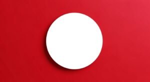 Red background white image 3
