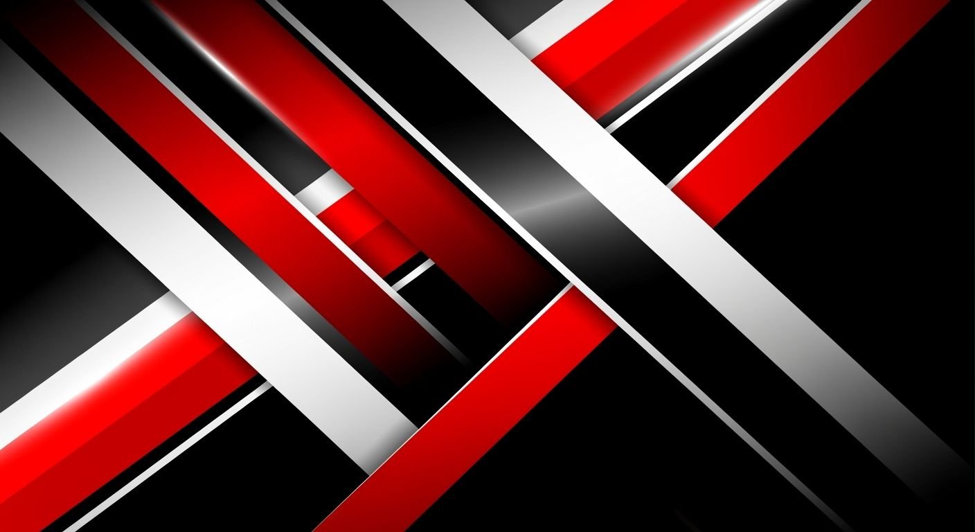 Red black and white background image 2