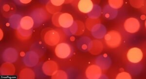 Red bokeh background image