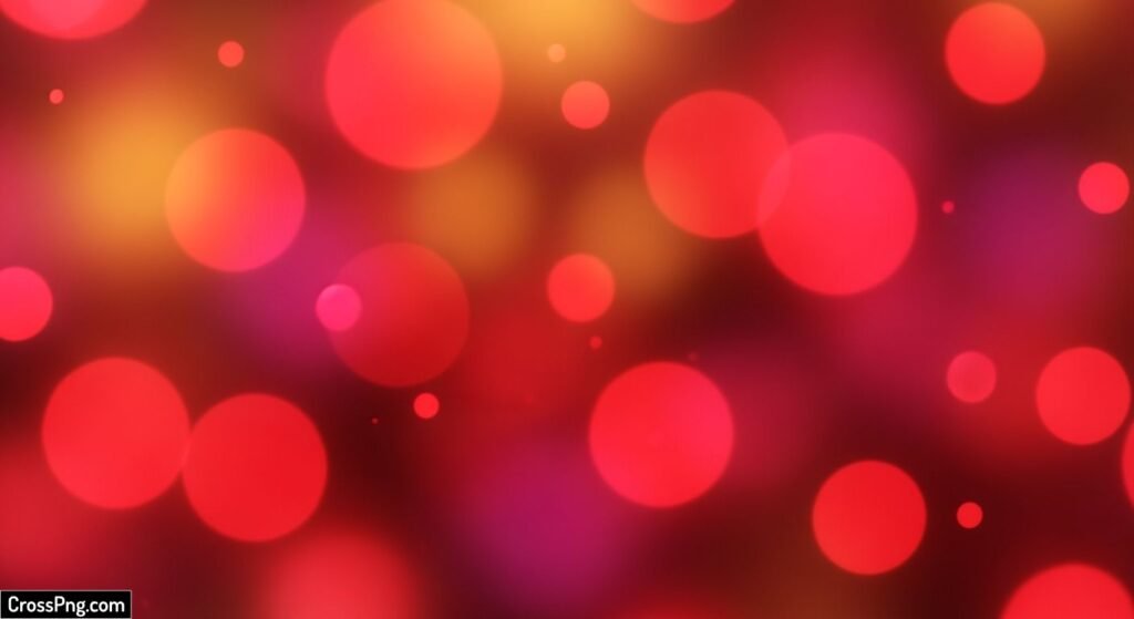 Red bokeh background image